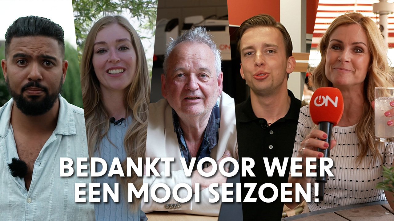 Hartelijk dank voor alle steun dit seizoen! 9 sep is Ongehoord Nieuws weer terug